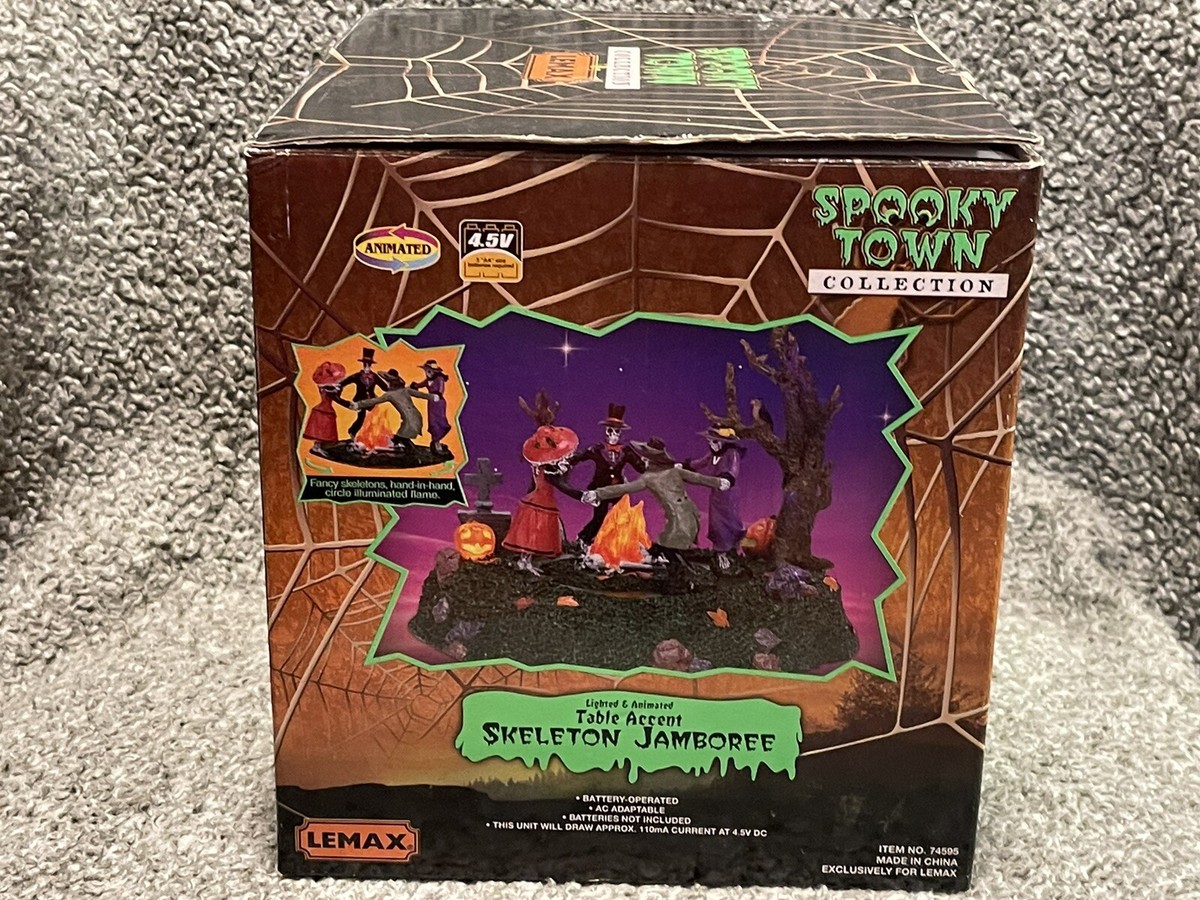 Lemax Spooky Town Skeleton Jamboree #74595 Tabletop