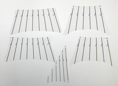 Substitutional Sails Set for Ship 6285, two sided MOC