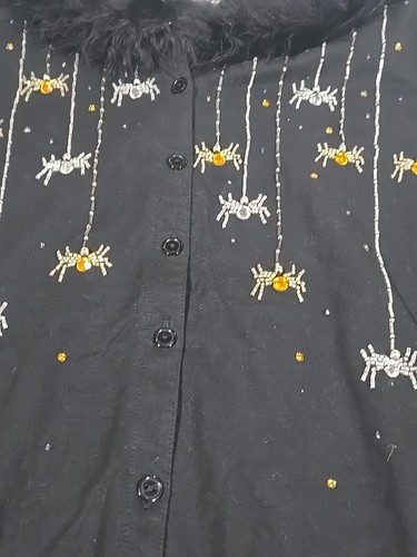 Vtg Berek Hand Knit Spyder Sweater "SAMPLE" 1 Of 1 - Picture 5 of 10