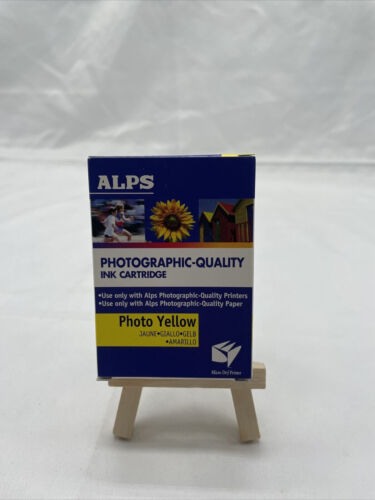 ALPS MD Series Printer Ink Cartridge Photo Yellow New In Box OEM 105816-00 - Afbeelding 1 van 1