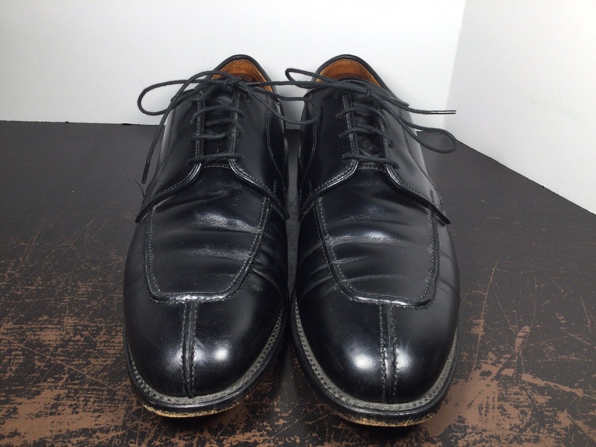 Allen Edmonds Hancock Split Toe Black Dress Shoes Men\'s Size 10 E Vintage Men main image 3