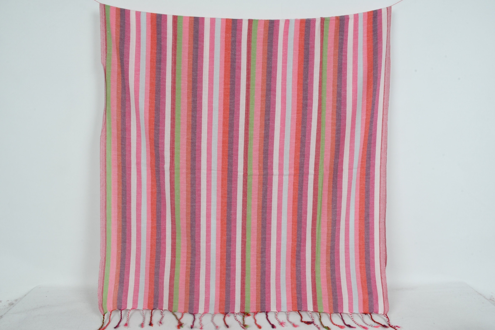 Personalized Turkish Beach Towel, Light Pink Towel, 40x71 Inches, Striped Towel