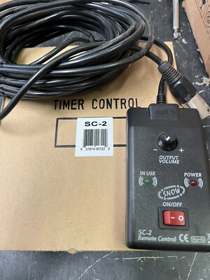 SC-2 Remote Control For Antari Snow Machine S-100II S-200 S-100X S-200X SW-250X
