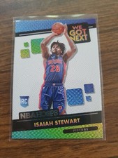 Isaiah Stewart 2020-21 NBA Hoops We Got Next Insert Detroit Pistons