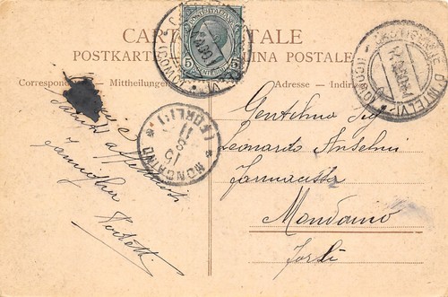 8945) UN SALUTO DA CASASCO INTELVI (COMO). VIAGGIATA. - Imagen 2 de 2