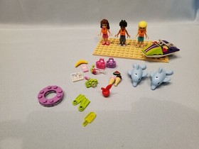 LEGO Friends #41317 Heartlake Sunshine Catamaran - Complete, Minifigs, Instructs
