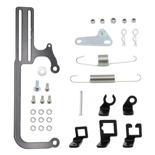 New Throttle Carburetor Cable Mount Bracket Set For GM 700R4 Transmissions - Picture 3 of 18