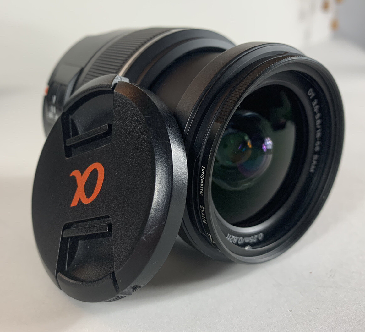 SONY SAL1855 Zoom Lens Standard DT 18-55mm SAM AF/MF