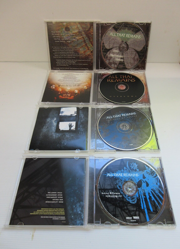 All That Remains 4x CD Lot - Overcome, Heart, Solitutde, Ideals - Metalcore - Picture 3 of 4