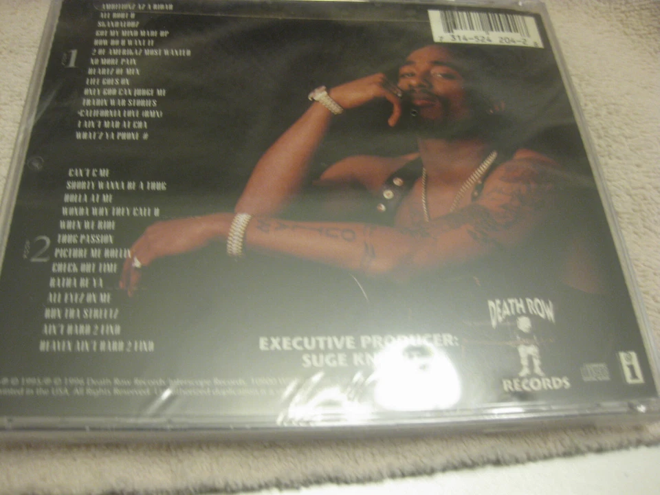 2Pac – All Eyez On Me (1996) Interscope Records 2 x CD original album brand new - Image 4 of 4