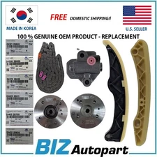 GENUINE Engine Timing Kit 6 PCS Set for Select HYUNDAI KIA Models 12-19 1.6L