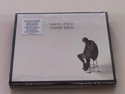Damon Albarn Everyday Robots LP レコード Damon Albarn – Everyday Robots – 2 x Vinyl (LP, Album) + CD