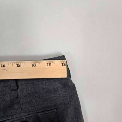Chaps Ralph Lauren Pants Mens 36 Gray Khakis Dress Casual Slacks Stylish - Picture 4 of 7