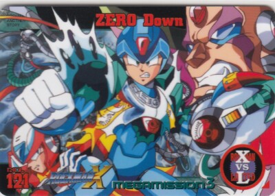 No.121 Megaman X Mega Mission ［RockmanX］ Carddass Selection Box