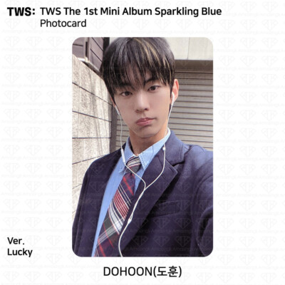 TWS 1st Mini Album Sparkling Blue Photocard Polaroid KPOP K-POP