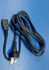 Type I Australia New Zealand China Plug to IEC 320 C19 Female Power Cord 250V 2M