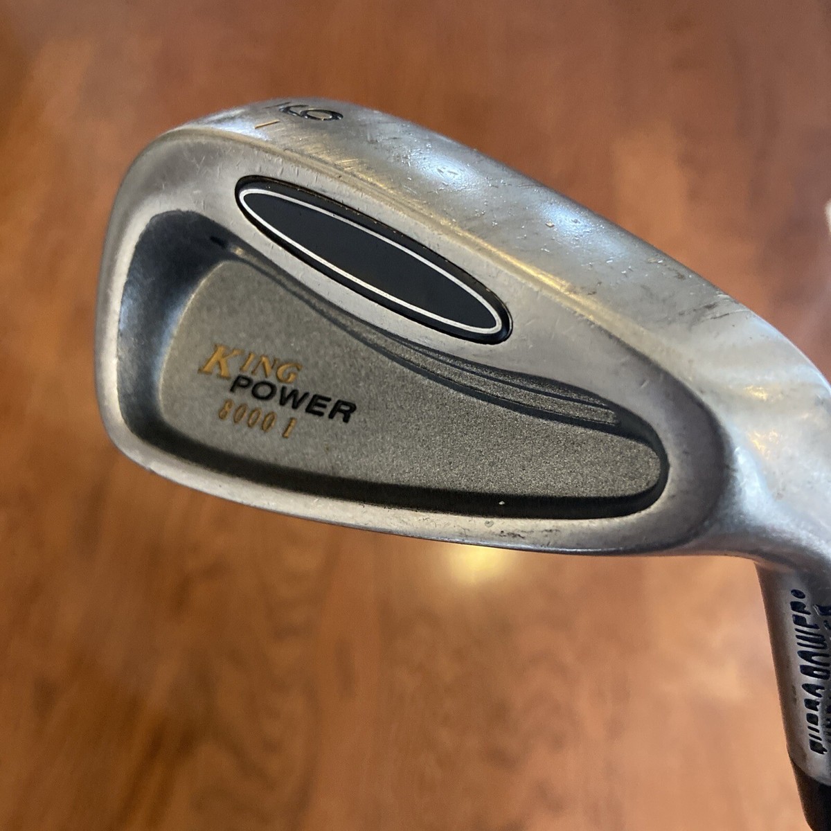 Turbo Power King Power 8000-I 9-Iron ⛳ RH Stiff Flex Stainless