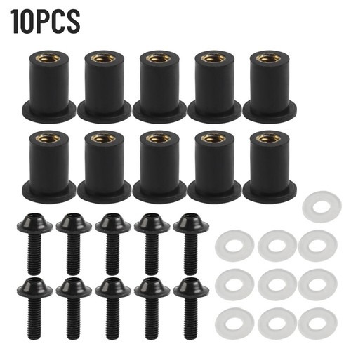 anodis-aluminum-pare-brise-boulon-vis-crous-m5x16mm-vis-set-hot