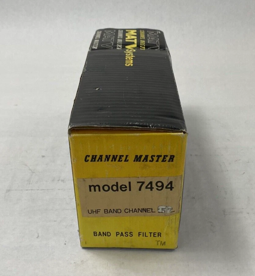 Channel Master MATV Systems Model 7494 Band Pass Filter UHF Band Channel 57 - Image 3 of 4