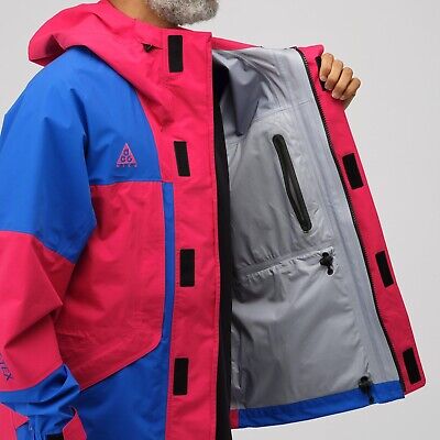 Nike ACG Gore-Tex Jacket HD Rush Pink 2019 Mens Size Small Nike ACG Gore-Tex Jacket HD Rush Pink 2019 Mens Size Small