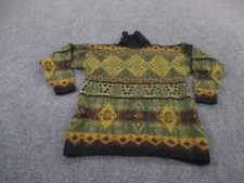 St Michael Sweater Womens 42 L Wool Mohair Turtleneck Pullover Mark Spencer
