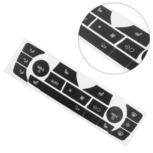 Car AC Climate Control Button Knob Sticker Repair Kit For E90,E91,E92 06-11 - Picture 9 of 24