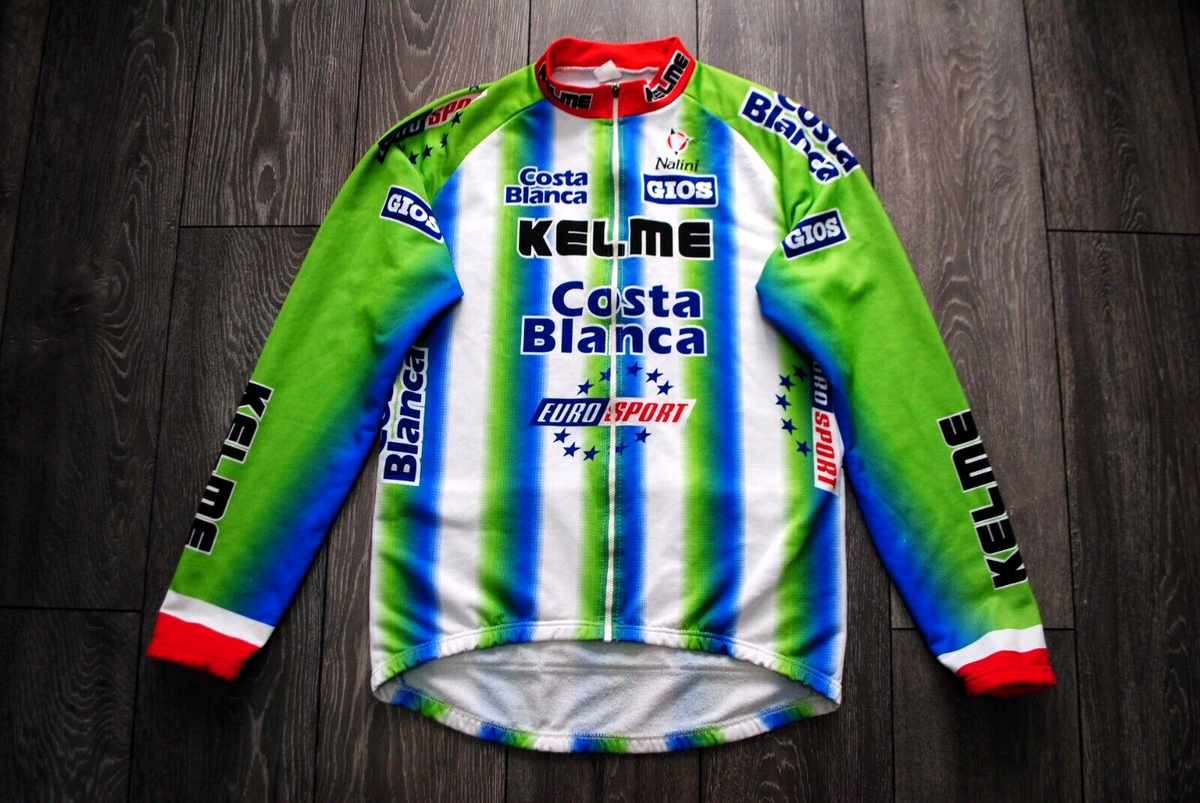 Maillot Cyclisme Nalini – Kelme Costa Blanca – Manches Longues – Taille 6 – Italie
