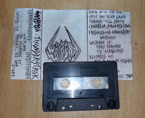 Whiplash - Thunderstuck Demo 1984, Demo Thrash Metal, Megadeth, Anthrax, Sadus - Bild 3 von 4