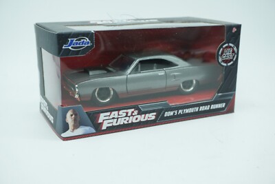 1:32 Modellauto JADA Dom's Plymouth Road Runner Fast&Furious neu