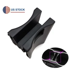ABS Black Central Console Cup Holder Divider Insert For Toyota 2014-2018 Corolla