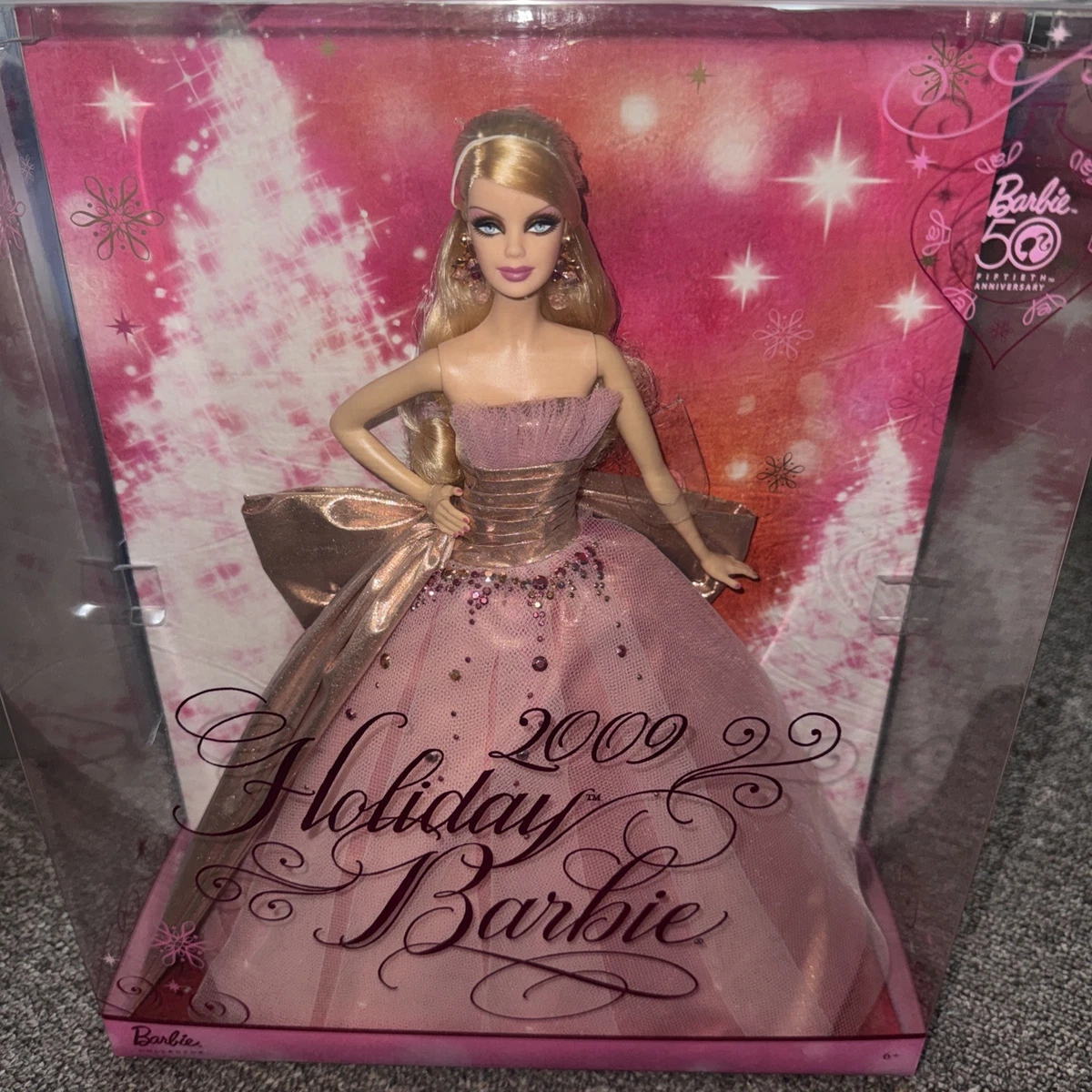 Mattel Holiday Barbie 2009 Year Manufactured Barbie Dolls & Doll