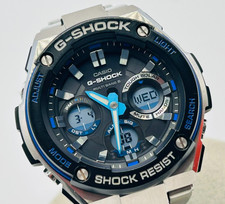 1 Day Shipping CASIO G-SHOCK GST-W100D G-STEEL Watch Radio Solar Tough Solar