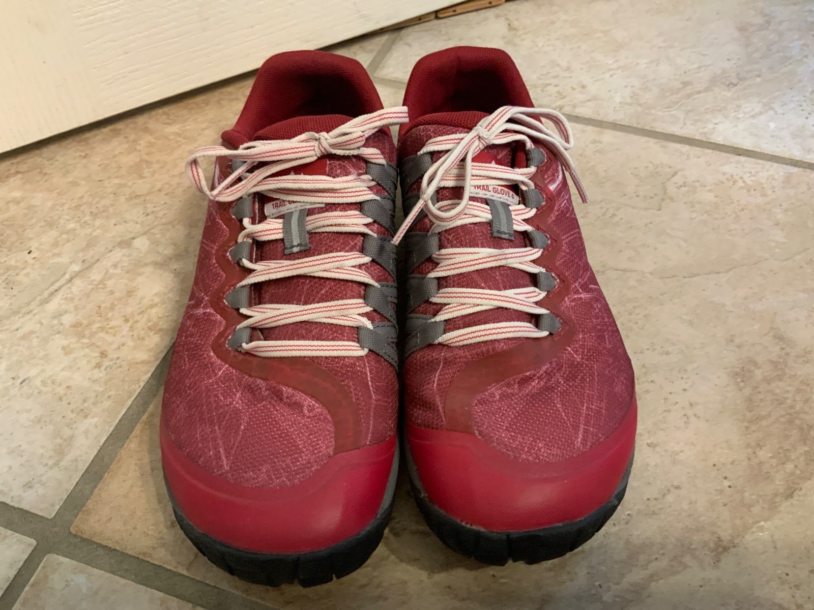 Merrell Trail Glove 4 Shield Wm3 scarpe da corsa a piedi nudi taglia 7 5 ROSSO