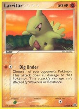 Larvitar 52/106 Common Emerald Pokemon Lightly Played on eBay