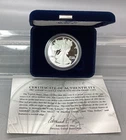 2007 W Proof Silver Eagle - Box & CoA