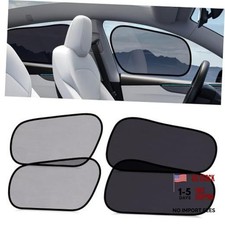 Static Cling 2020-2026 Tesla Model Y Window Shades, 4PCS Model Y-4 side window