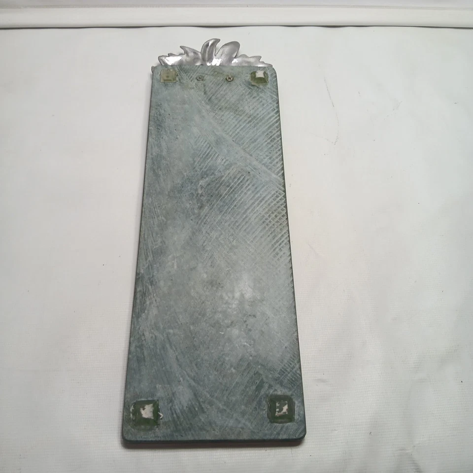 Arthur Court Rabbit Bunny Green Marble Cheese Cutting Board Serving Tray 1986 - Image 2 of 4