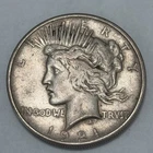 1921 $1 PEACE SILVER DOLLAR  COIN (1)