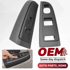 1 Pairs of LH+RH Side Power window switch bezel Fit for Chevy Silverado Cadillac