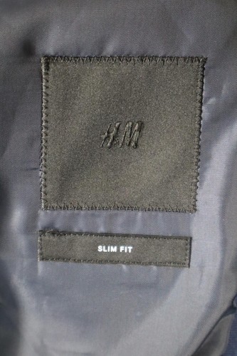 Chaqueta azul H&M talla 50/M poliéster viscosa elastano excelente estado - Imagen 7 de 10