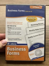 Adams Business Form Forms on CD New Factory Sealed SW2223 Word Excel PDF Formats
