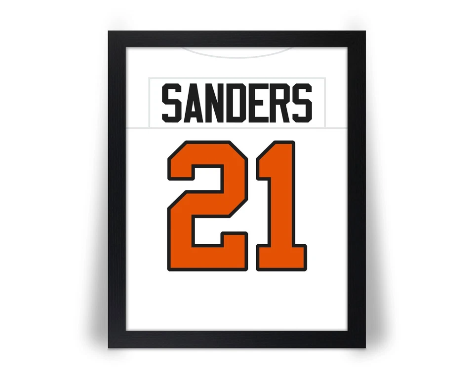 Foto de fútbol americano universitario comparada con Barry Sanders 8x10 11x14 16x20 JZ Foto 3 de 4