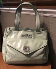 Brighton My Flat in London Bag With Large  Rhinestone