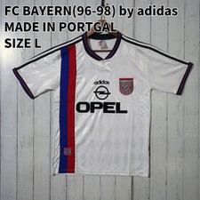 Adidas 96-98 FC Bayern Munich Away Jersey L - Made in Portugal Unused