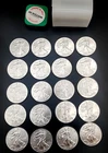 Roll of 20 - 2012 - $1 American Silver Eagle Dollar Coins full Tube 1 oz BU .999