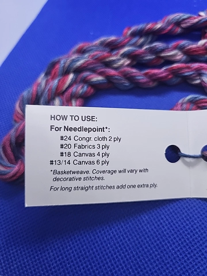 3 Skeins Caron Waterlilies 100% Silk Embroidery Floss #321 "Kelsch" Variegated - Image 4 of 4