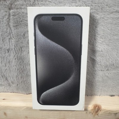 Apple iPhone 15 Pro Max 256GB Blue Titanium Empty Retail Box MU693LL/A A2849