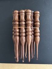 Shesham Wood Crochet Hooks Set of 12 -