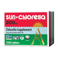 Sun Chlorella 200 Mg Green Algae Superfood Supplement - Pulverized Cell Wall ...