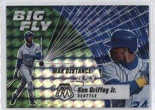 2021 Panini Mosaic Big Fly Green Mosaic Prizm Ken Griffey Jr #BF5 HOF 0zg6